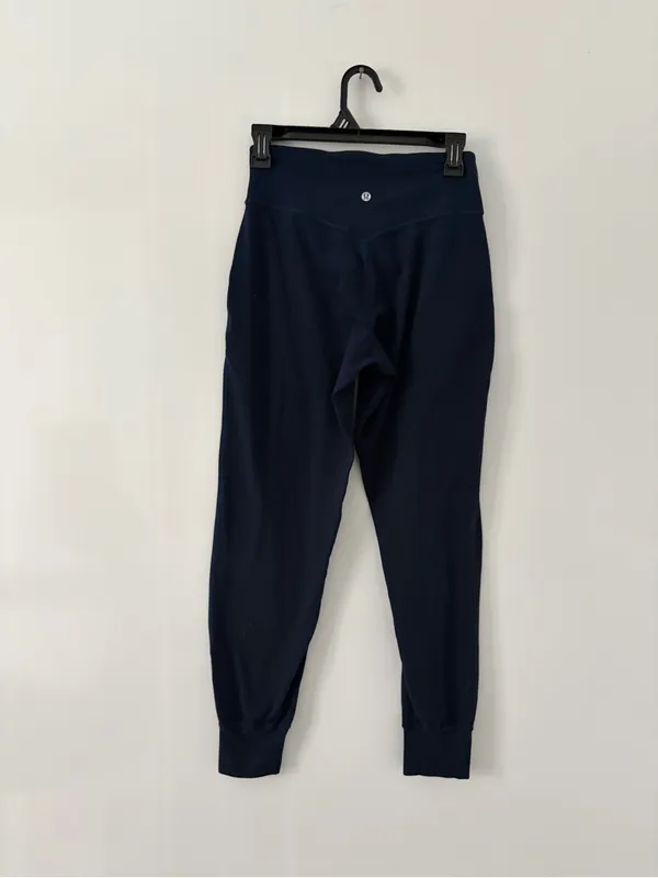 Lululemon Align High Rise Joggers 28in True Navy Blue 6 - Image 3