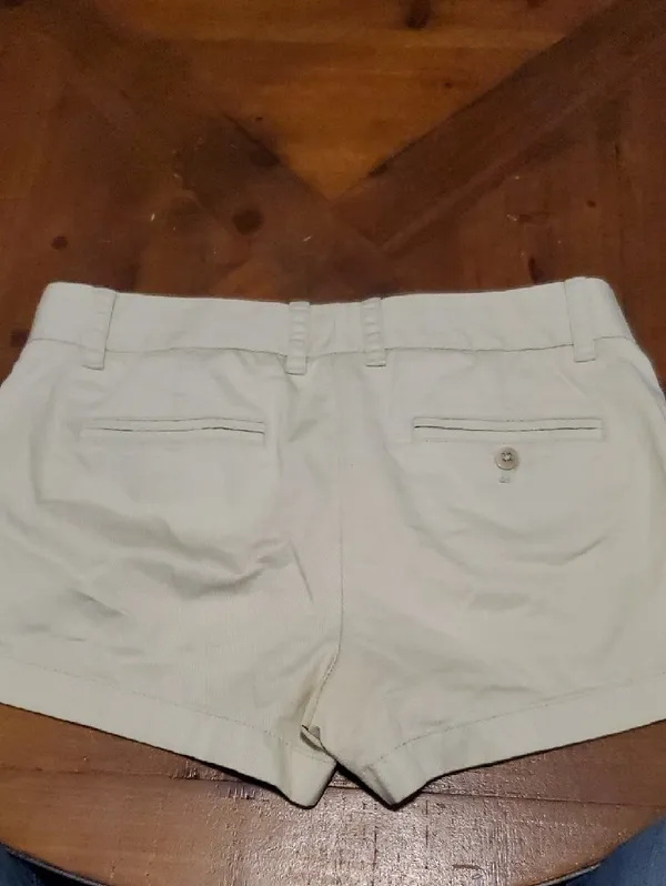 J. Crew High-Waist Chino Shorts - Pale Mint - Image 3