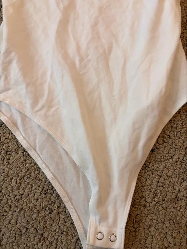 Target White spaghetti strap bodysuit - Image 3