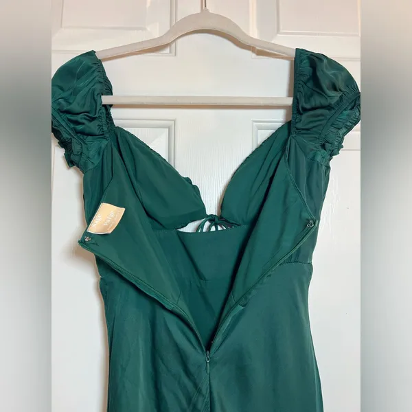 Mariner Midi‎ Dress - Forest Green DRESSES Sage and Paije - Image 10