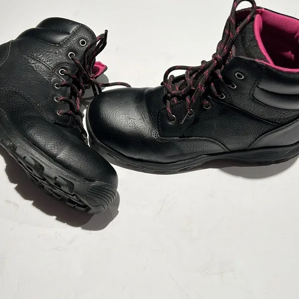 Brahma Steel‎ Toe Boots Size 8. B63 Black - Image 2