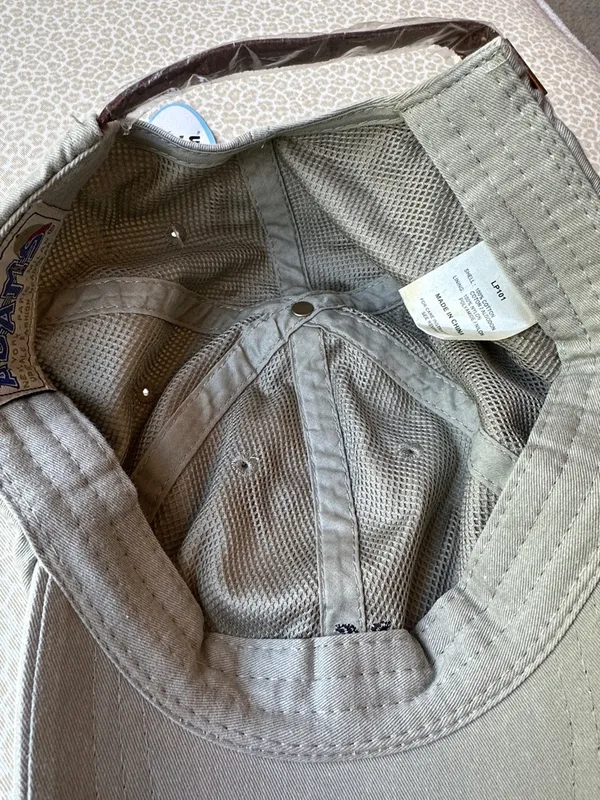 MM Embroidered Baseball Cap Light Olive Green by ADAMS - Image 9