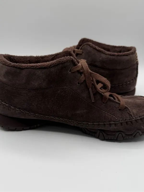 Skechers Bikers Totem Pole Fur Lined Chukka Boots Brown Women’s 7.5 - Image 5
