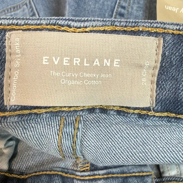 Everlane NWT The Curvy Cheeky Jean Straight Leg Crop Size 28‎ - Image 6