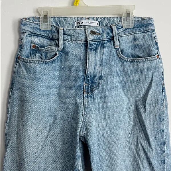 Zara Women's Denim Jeans Size 4 - Image 2