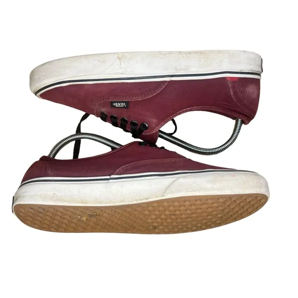 Vans Authentic Sneakers Port Royale‎ Burgundy Low Top Casual Lace Up Unisex - Image 4