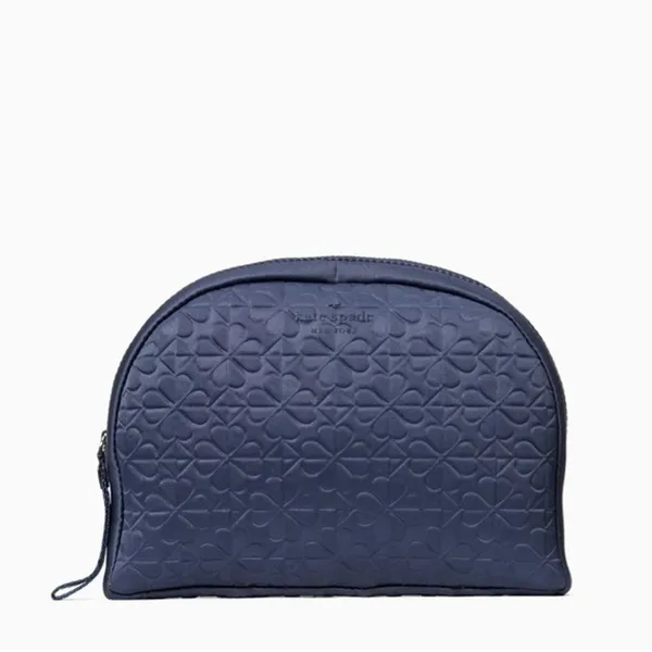 Kate Spade Packable Foldable Travel Backpack Pouch Navy NWT - Image 4