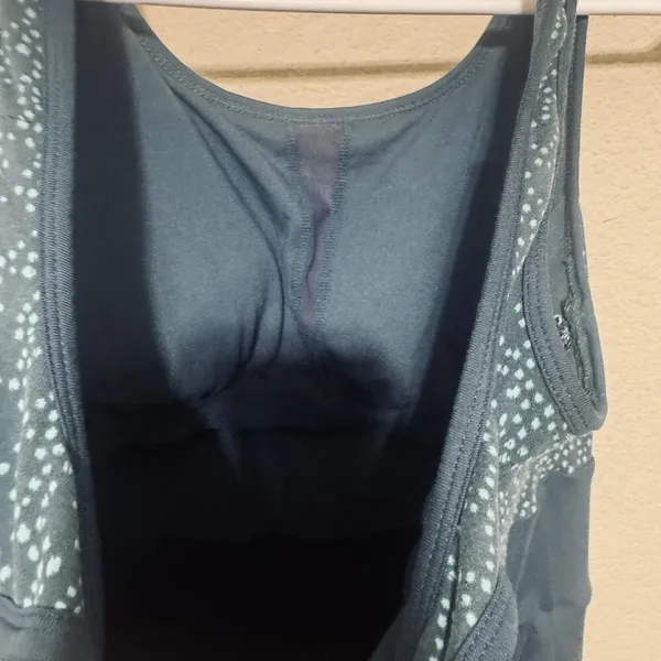 Title Nine Dress Medium Teal Skort Speed Racer Athletic Tennis Golf built in bra - Image 9