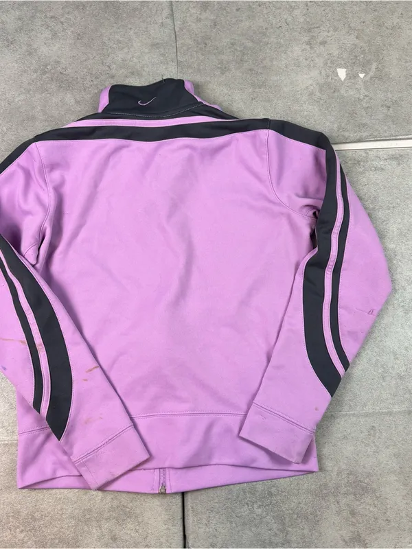 Y2k pink silver tag nike zip up - Image 11
