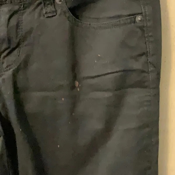 Express Black Flare Wide Leg Jeans - Image 3
