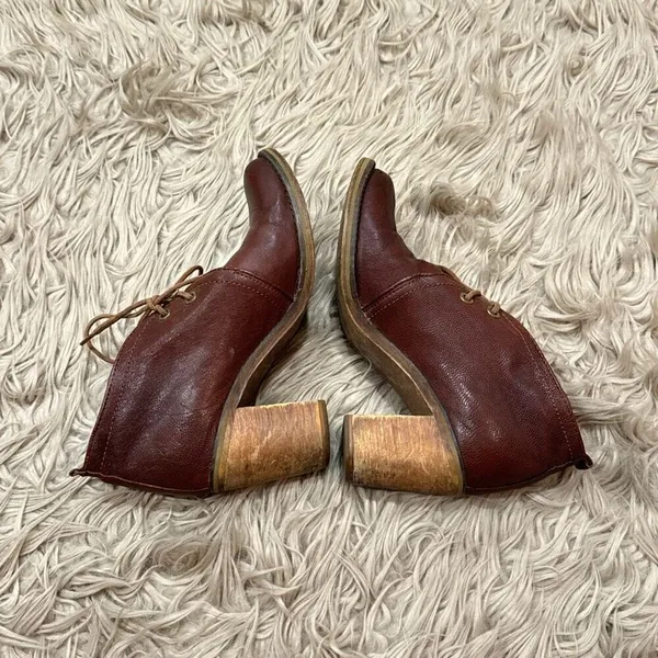 Jeffrey campbell boxxy leather boots size 8.5 - Image 2