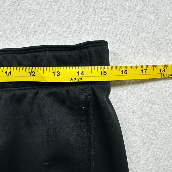 Nike Therma-FIT Women’s Sweatpants Medium Black Fleece Lined Zip Ankle Athletic - Image 8