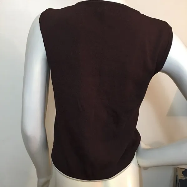Finite sooo Vintage silky knit rhinestone top‎ - Image 4