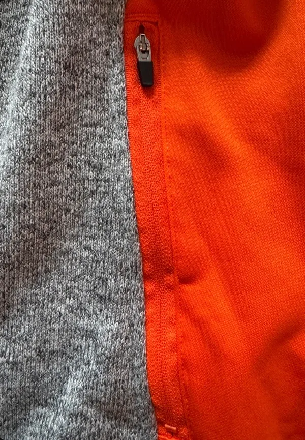 New Box Seat Clothing Co. Oregon State Beavers 1/4 Zip Pullover Jacket Large Orange - Image 6