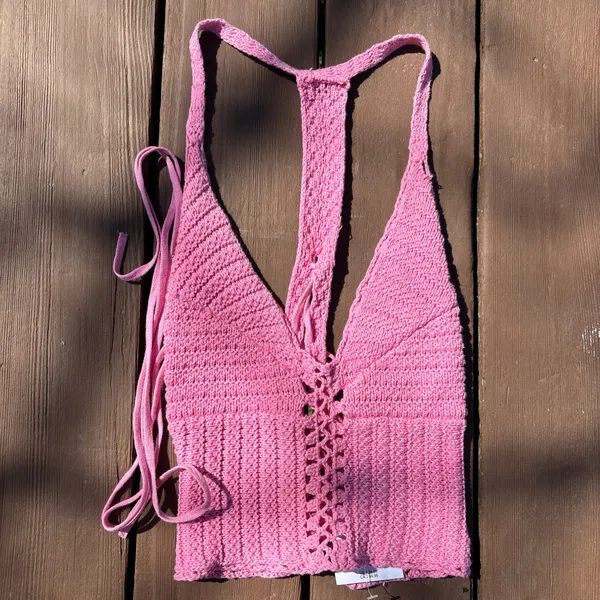 AE x The Summer I Turned Pretty Lace Up Corset - Image 5