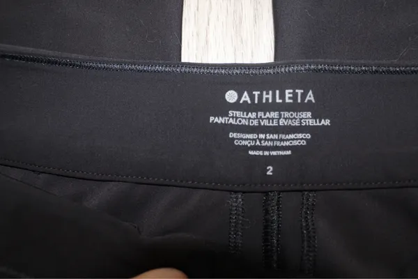 Athleta Stellar Flare Trousers Black - Image 5