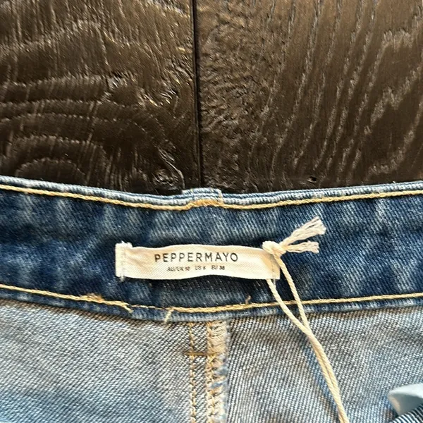 Pepper mayo Keanna low rise blue baggy jeans - Image 4