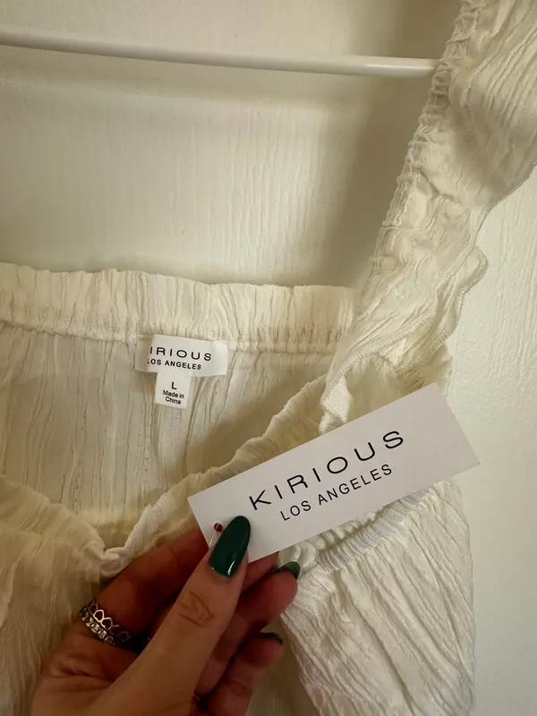Boutique White Tank Top - Image 4