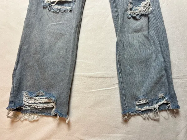 REWASH High Rise Distressed Jeans - Image 7