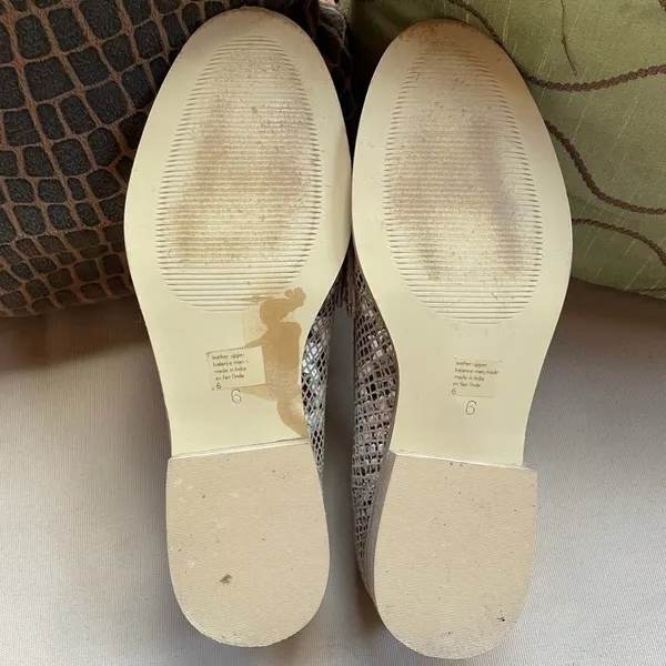Seychelles‎ Tigers Eye Penny Loafer Snake Size 6 - Image 9