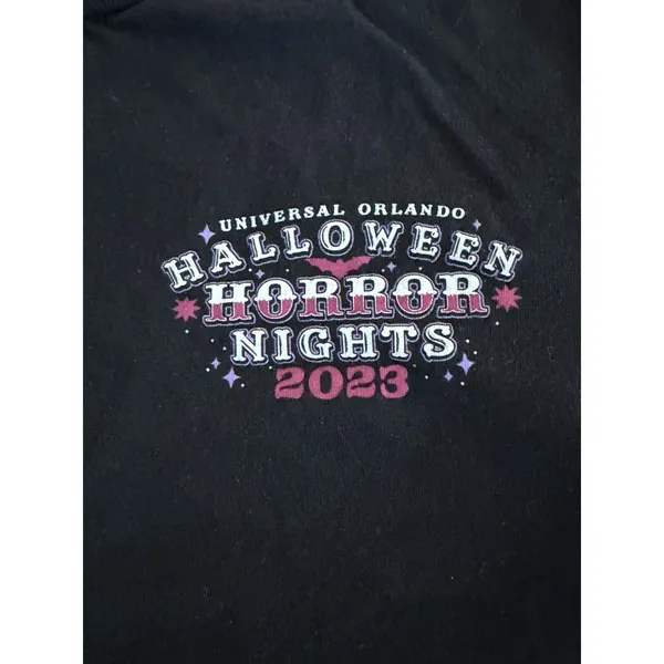 Universal Studios Orlando Halloween Horror Nights 2023 Adult Shirt T-Shirt - Image 3