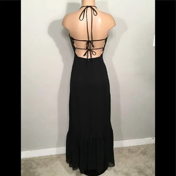 MAJORELLE black gown. NWOT - Image 5