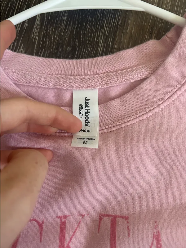Graphic Sweatshirt Pink Size M - Image 2