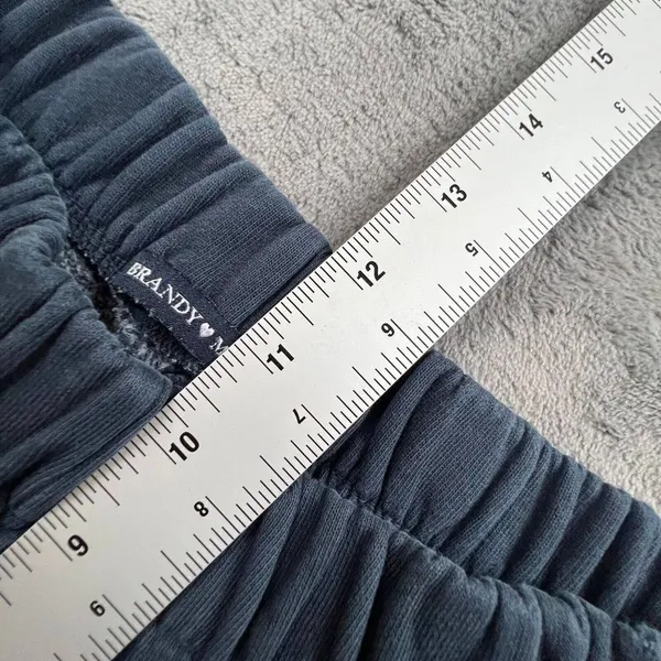 Brandy Melville Womens Joggers Size S Blue One Size Tapered Comfy Athletic - Image 4