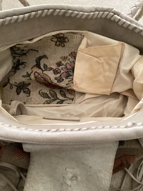 Free People Rare Emotions Tote White Cream - Image 13