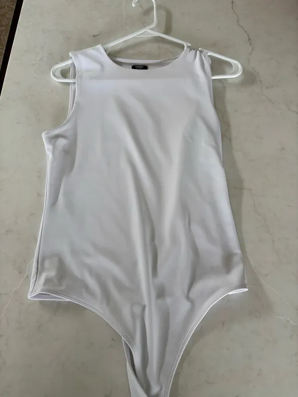 White Express Bodysuit Body Contour - Image 3