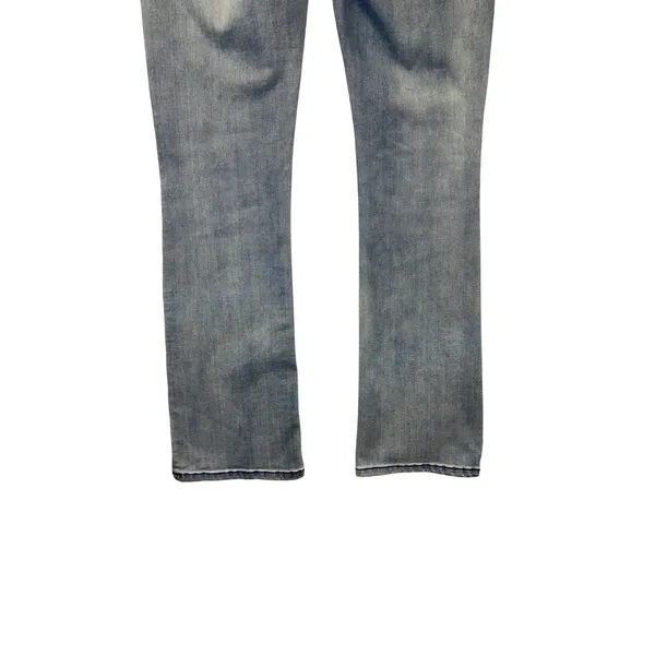Seven7 Jeans Womens 6 Light Wash Bootcut Denim Distressed Blue‎ Pants Classic - Image 11