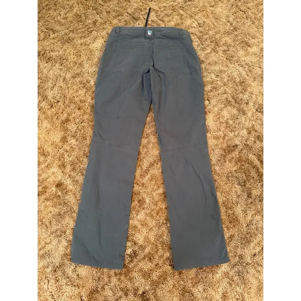 KUHL Women’s Spire Roll-Up Convertible Hiking Pants Gray Charcoal Gorpcore - Image 4