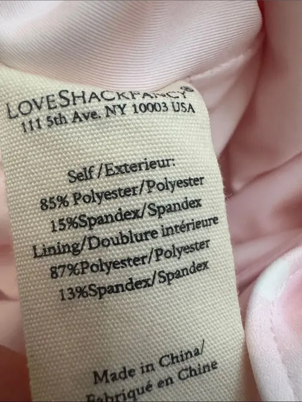 LoveShackFancy Harley Polkadot One-Piece Swimsuit in pink Large - Image 6