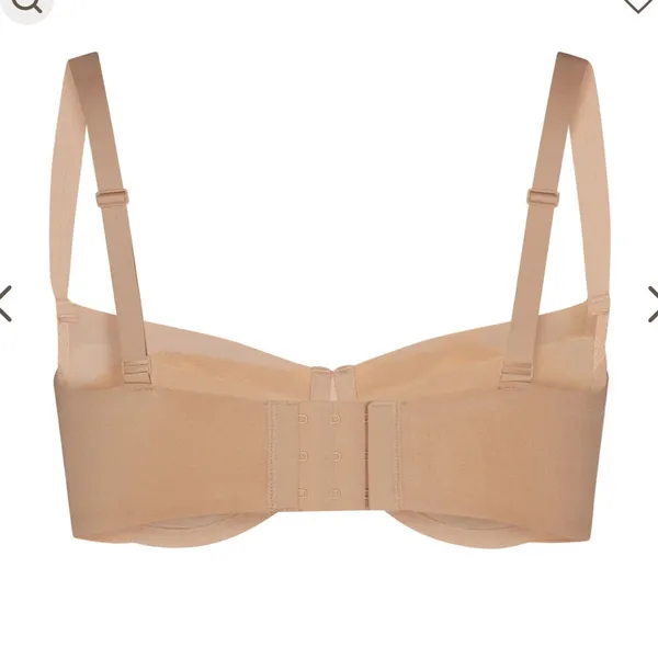 Skims No Show Molded Unlined Balconette‎ Bra in Clay 34A NWT - Image 3