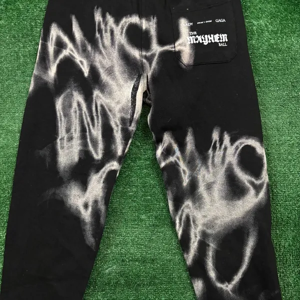Lady Gaga Vanish Into You Mayhem Ball Tour Joggers Size Large - Image 3