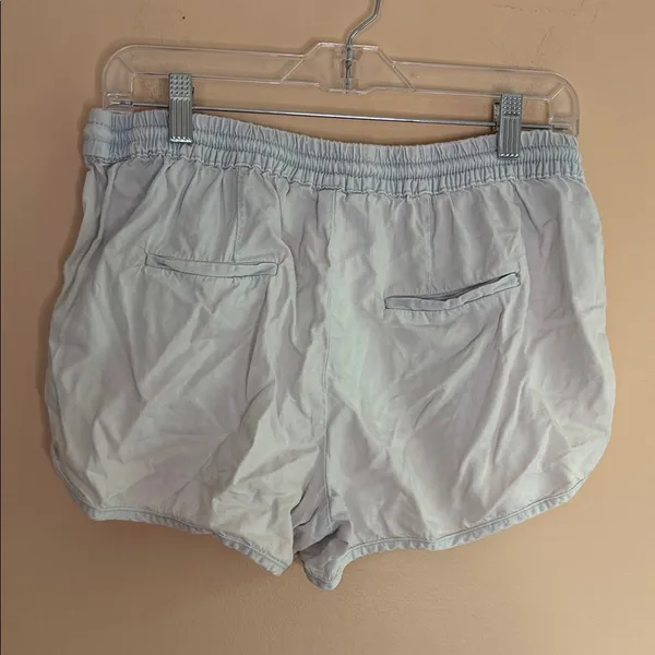 Victoria's Secret Light Blue Elastic Waist Athletic Shorts - Image 6