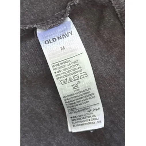 Old Navy Women's Gray Ankle Leggings Size Medium - Image 4