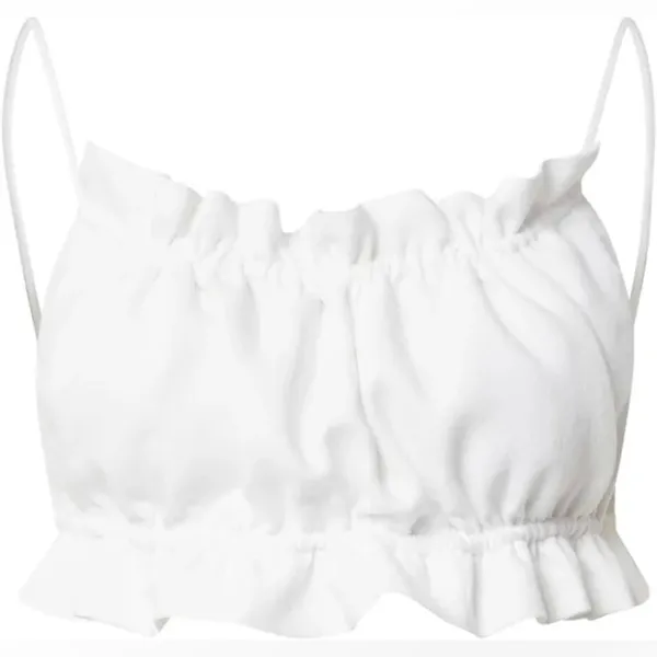 NWT Bardot The Barely There Top in Ivory Size Large/10 - Image 3