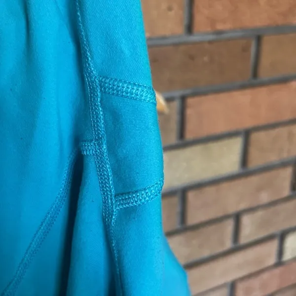 Lululemon Teal/Blue Athletic Leggings 25” Inseam Size 6 - Image 5