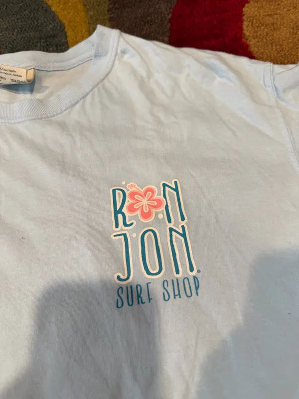 Ron Jon Surf Shop Comfort Colors Tee Shirt Floral Turtle Cocoa Beach Floria M - Image 3