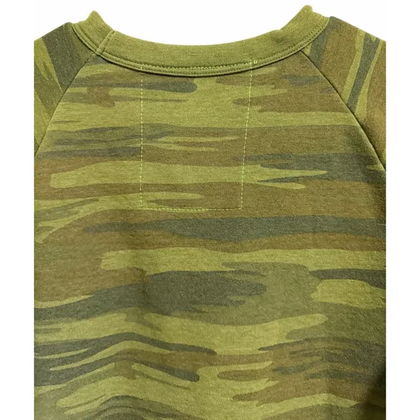 Aviator Nation Logo Camo‎ Crew Sweatshirt Size XS - Image 4