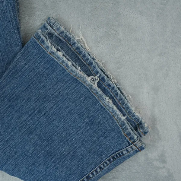 BKE Denim 1967 Jeans Women 32x34 Blue Star Stretch Bootcut Low Rise Distressed - Image 7