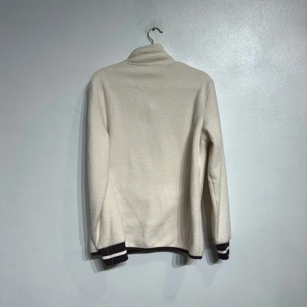 Kari Traa Natural White Rothe Midlayer Fleece Full Zip Jacket Sz M - Image 11