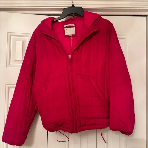 A New Day. Small, hot pink/fushia Jacket - Image 4