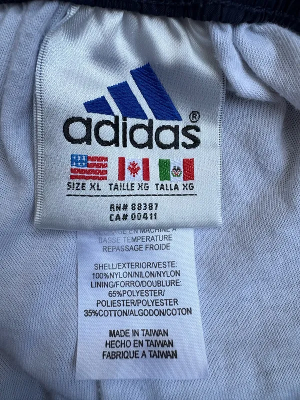 Vintage Adidas 90s Y2K XL Snap Track Pants - Image 3