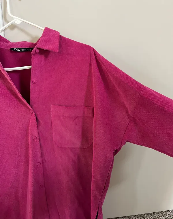 ZARA Corduroy Button Up - Image 3
