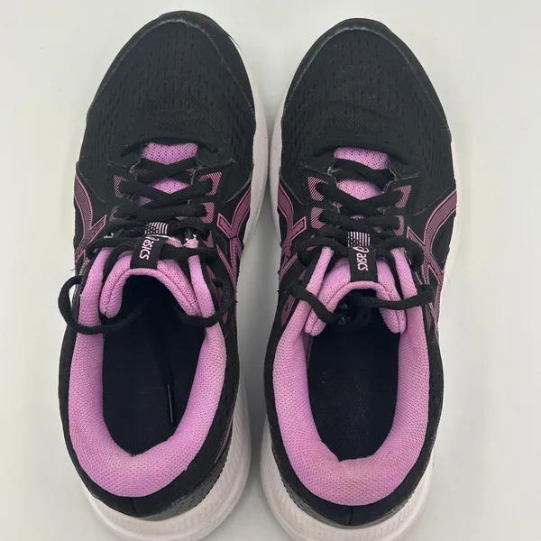 ASICS Gel Contend Women's Running Shoes Athletic Sneakers Black Purple Size‎ 7.5 - Image 6