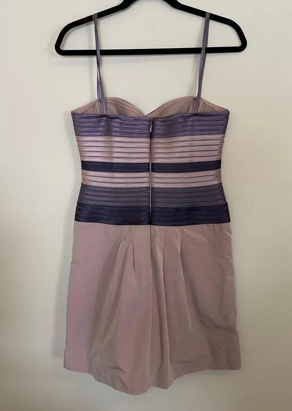 BCBG Maxazria Hana Strapless Corset Top Dress - Image 3
