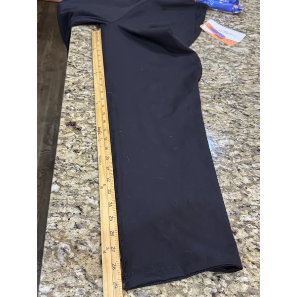 Gottex Comfort Wide Leg Black‎ Pants Size Medium Pull On - Image 8