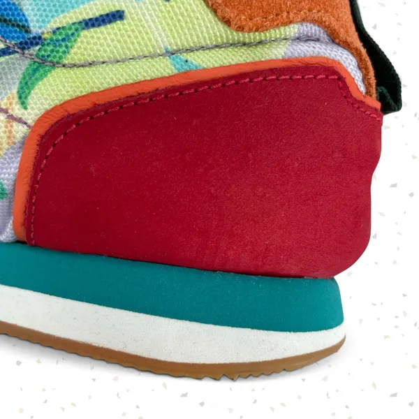 Farm Rio Sneakers Mixed Print Colorful Bright Retro Casual Comfort Shoes Size 38 - Image 9